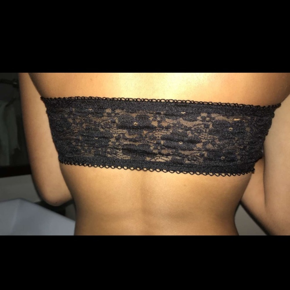 Black bandeau size S